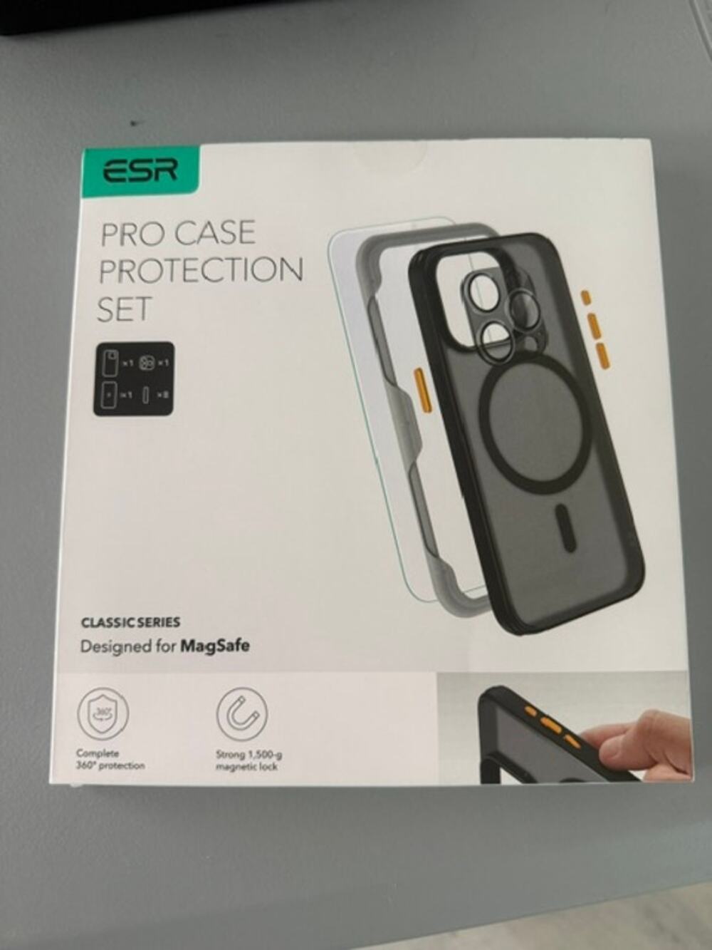 ESR PRO CASE PROTECTION SET IPHONE 15 PRO